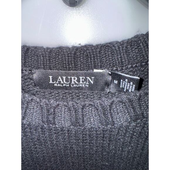 Lauren Ralph Lauren Black Crewneck Sweater - Like New - Picture 3 of 3